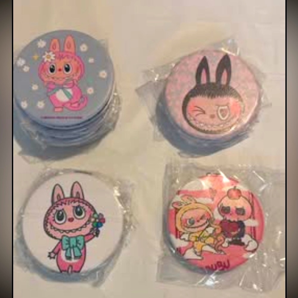 Labubu Mirrors, Notebook, Jewelry Box